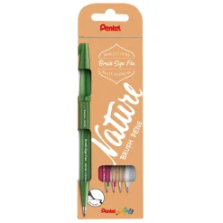 Brush Sign Pen 4-set Nature