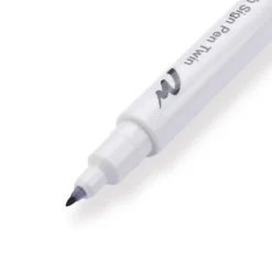 Brush Sign Pen Twin Black