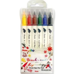 Brush Sign Pen Twin 6-pack