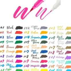 Brush Sign Pen Twin 30-pack + Zipper Pouch