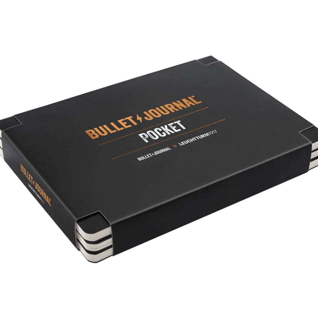 Bullet Journal Pocket 3-pack Black