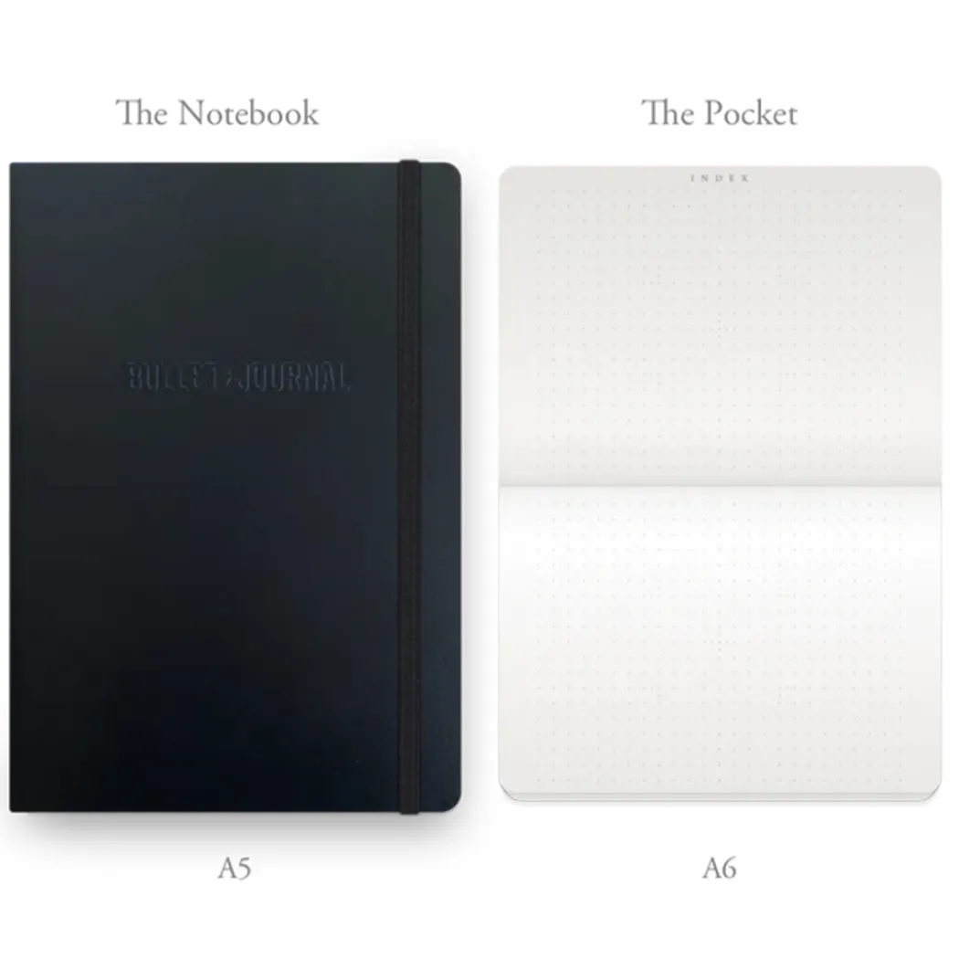 Bullet Journal Pocket 3-pack Black
