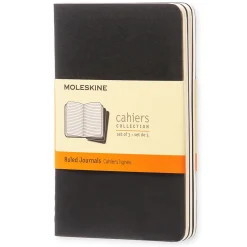 Cahier Notebook Pocket Black