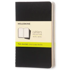 Cahier Notebook Pocket Black
