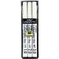 Calligraphy Pen 3-pack Black