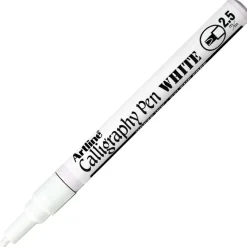 Calligraphy Pen White 2.5 mm