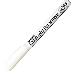 Calligraphy Pen White 2.5 mm