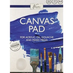 Canvas Pad A4 Bomull