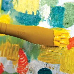 Catalyst Målarverktyg silicone långt skaft No 4 30 mm Yellow