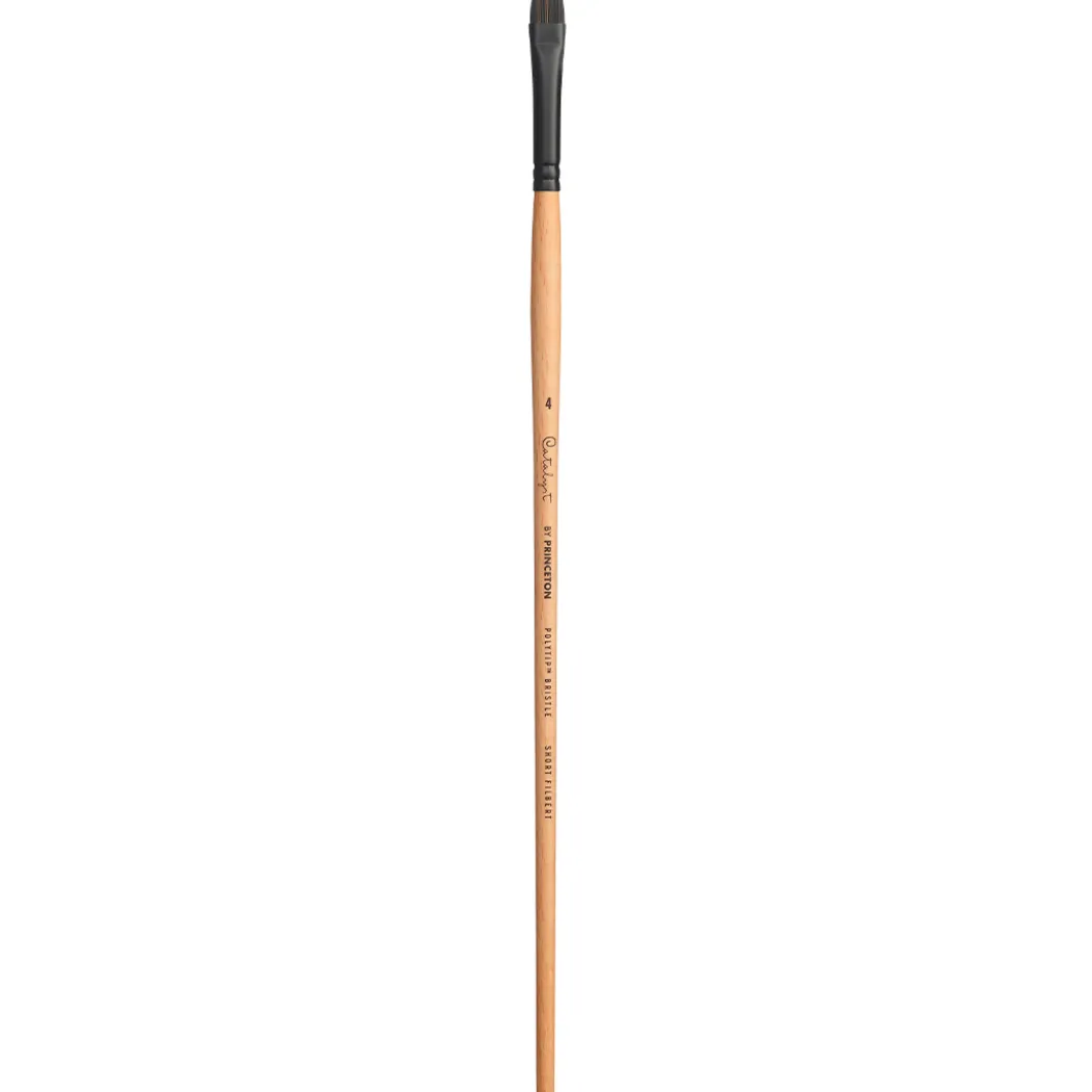 Catalyst Syntetpensel långt skaft Short Filbert size 4