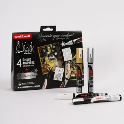 Chalk Marker PWE-5M XMAS 4-set