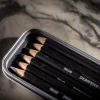 Charcoal Kolpennor 6-set