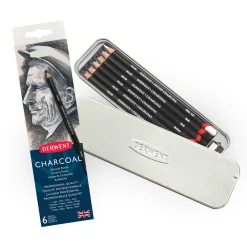 Charcoal Kolpennor 6-set