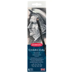 Charcoal Kolpennor 6-set