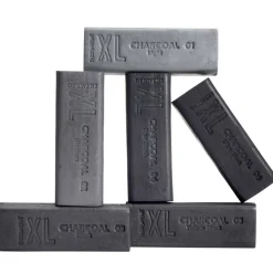 Charcoal XL Blocks Tin 6-set