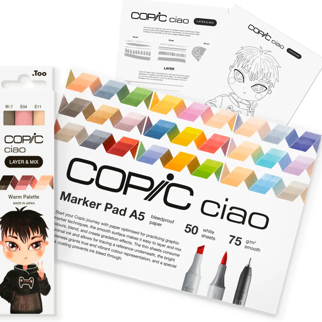 Ciao Layer & Mix Manga Starter Set Warm
