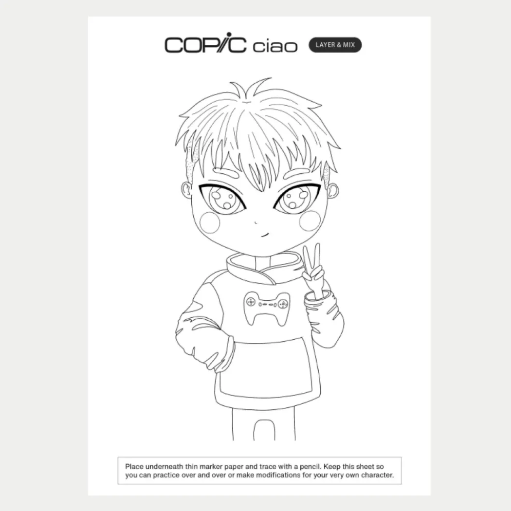 Ciao Layer & Mix Manga Starter Set Warm