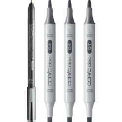 Ciao Shade Set Dark Cool Gray 4-pack