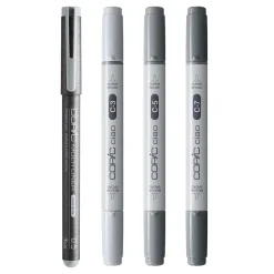 Ciao Shade Set Dark Cool Gray 4-pack