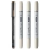 Ciao Shade Set Light Warm Gray 4-pack