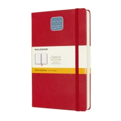 Classic Hardcover Notebook Expanded Red
