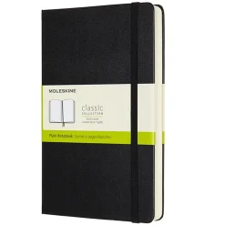 Classic Hard Cover Notebook Expanded Black