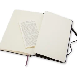 Classic Hard Cover Notebook Large Black