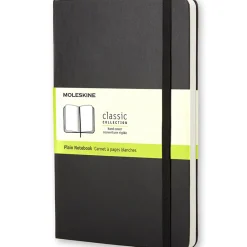 Classic Hard Cover Notebook Large Black