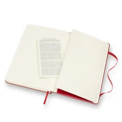 Classic Hard Cover Notebook Large Red