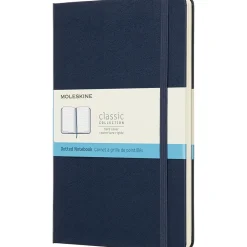Classic Hard Cover Notebook Large Blue