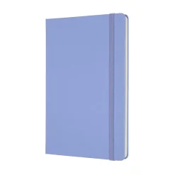 Classic Hard Cover Notebook Large Hydrangea Blue