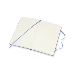 Classic Hard Cover Notebook Large Hydrangea Blue