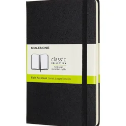 Classic Hard Cover Notebook Medium Black