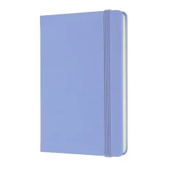 Classic Hard Cover Notebook Pocket Hydrangea Blue