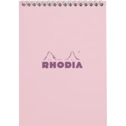Classic Notepad Pink A5 Linjerad