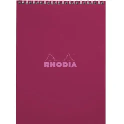Classic Notepad Plum A4 Linjerad