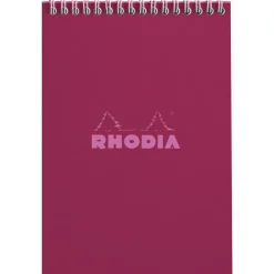 Classic Notepad Plum A5 Linjerad