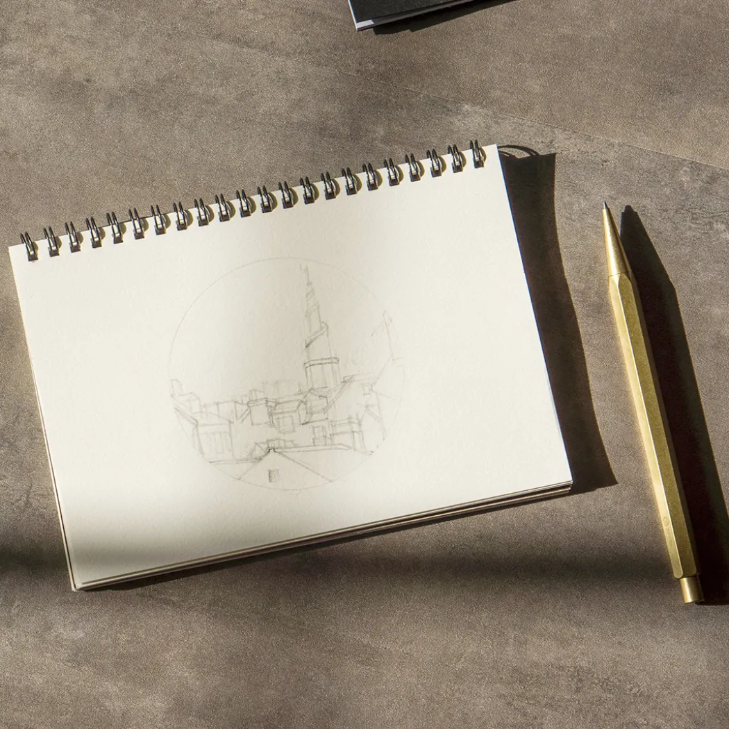 Classic Revolve Skisspenna 2 mm Brass