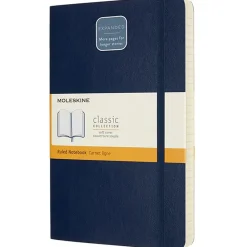 Classic Soft Cover Notebook Expanded Blue Linjerad