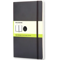 Classic Soft Cover Notebook Large Black