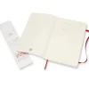 Classic Soft Cover Notebook Large Red