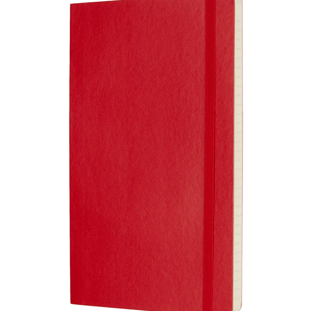 Classic Soft Cover Notebook Large Red