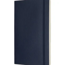 Classic Soft Cover Notebook Large Blue Dotted