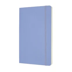 Classic Soft Cover Notebook Large Hydrangea Blue