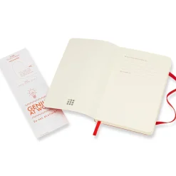 Classic Soft Cover Notebook Pocket Red