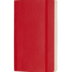 Classic Soft Cover Notebook Pocket Red