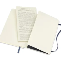 Classic Soft Cover Notebook Pocket Blue Olinjerad