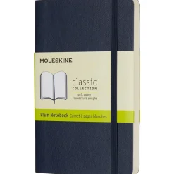 Classic Soft Cover Notebook Pocket Blue Olinjerad