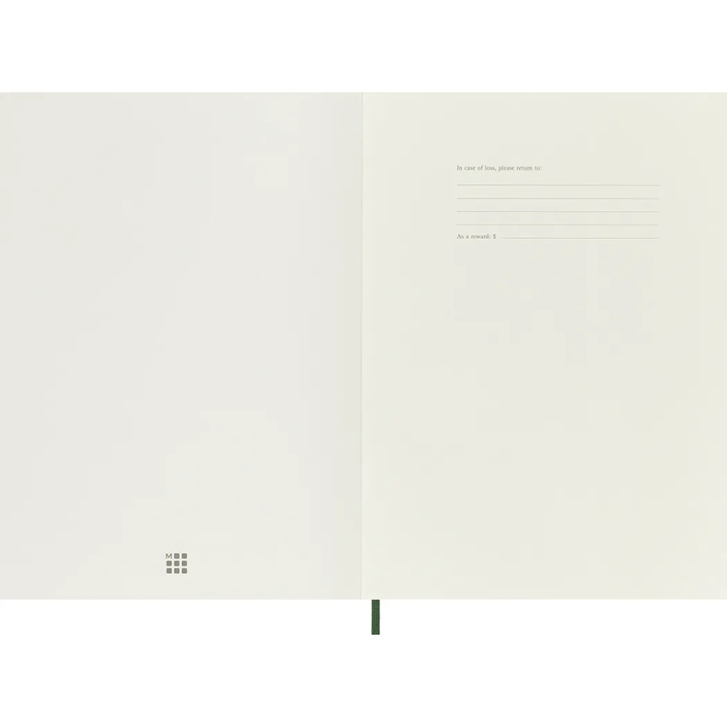 Classic Soft Cover Notebook XL Myrtle Green