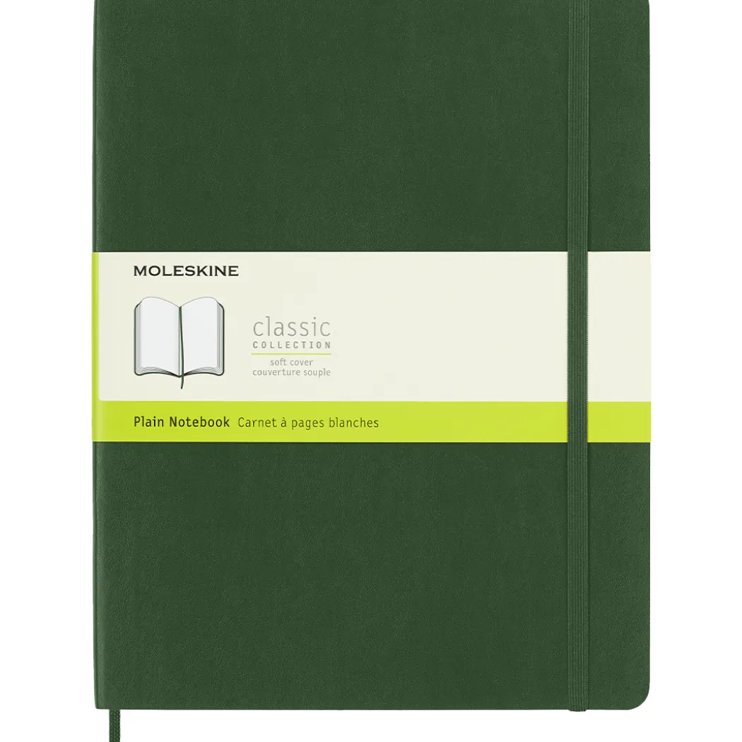 Classic Soft Cover Notebook XL Myrtle Green
